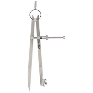 KS Tools 300.0416 Dividers With Regulating Arc, 300mm KS Tools 300.0416 Dividers With Regulating Arc, 300mm
