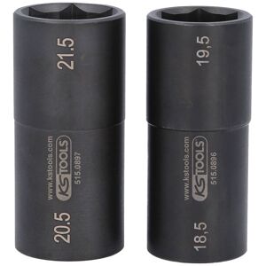 KS Tools 515.0990 Slimpower Alloy Rim Impact Socket Set, 3 Pcs, 1/2" KS Tools 515.0990 Slimpower Alloy Rim Impact Socket Set, 3 Pcs, 1/2"
