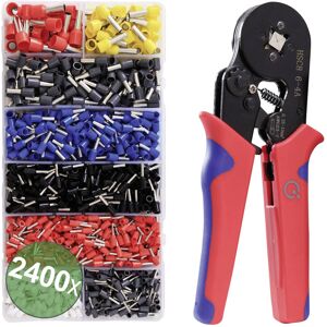 Quadrios 22T015 Crimper Set for Ferrules PV Connectors Carbon-Steel Quadrios 22T015 Crimper Set for Ferrules PV Connectors Carbon-Steel