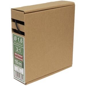 Quadrios 23CA181 Heatshrink Adhesive Black 19.1mm 3:1 5m Waterproof Quadrios 23CA181 Heatshrink Adhesive Black 19.1mm 3:1 5m Waterproof