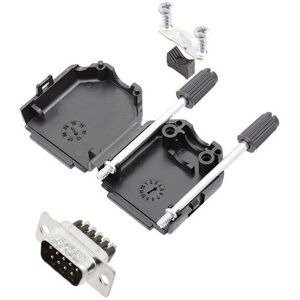 Amphenol L17DPPK09-BK+L717DE09PST - D-Sub connector set with 9 poles Amphenol L17DPPK09-BK+L717DE09PST - D-Sub connector set with 9 poles