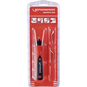 Rothenberger 21651 Deburrer Kit Edges Pipes Steel Aluminium Plastic Rothenberger 21651 Deburrer Kit Edges Pipes Steel Aluminium Plastic