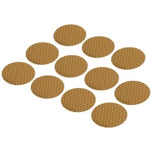 Toolcraft 1564056 RTS40 Adhesive Dots 40mm Yellow Reflective 11pcs Toolcraft 1564056 RTS40 Adhesive Dots 40mm Yellow Reflective 11pcs
