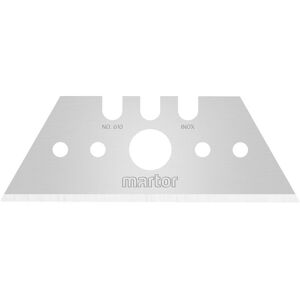 Martor 610.70 Spare Blade Stainless Steel 53x19mm 2-Edge 10 Pieces Martor 610.70 Spare Blade Stainless Steel 53x19mm 2-Edge 10 Pieces