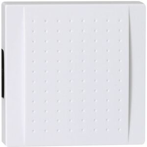 REV 46880 Chime 3V 82dBa White 1 Piece Compact and Loud Doorbell REV 46880 Chime 3V 82dBa White 1 Piece Compact and Loud Doorbell