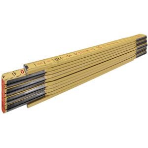 Stabila 1104 Stabila Folding Ruler 2m Beech Rule Weather-resistant Stabila 1104 Stabila Folding Ruler 2m Beech Rule Weather-resistant