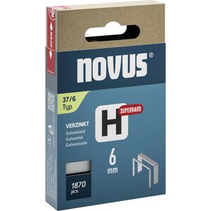 Novus 042-0784 Fine-Wire Staple 1870 pieces, 6x10.6mm, for Hammer ... Novus 042-0784 Fine-Wire Staple 1870 pieces, 6x10.6mm, for Hammer ...