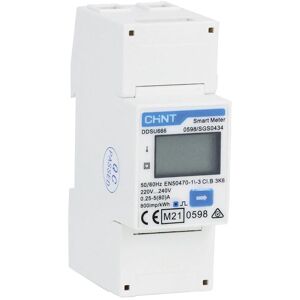 Chint 313271 DDSU666 Electricity Meter 220/230V 5(80)A RS485 MID 2P Chint 313271 DDSU666 Electricity Meter 220/230V 5(80)A RS485 MID 2P