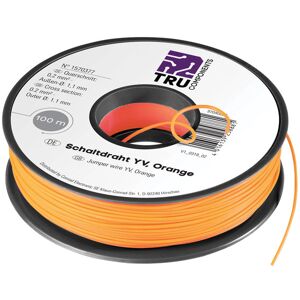 TruComponents TRU COMPONENTS 1567895 Jumper Wire 0.20 mm² Yellow 50m TruComponents TRU COMPONENTS 1567895 Jumper Wire 0.20 mm² Yellow 50m