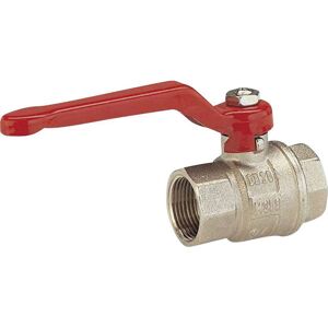 GARDENA 07335-20 Ball Valve 1/2" Silver/Red Chrome-Plated Internal... GARDENA 07335-20 Ball Valve 1/2" Silver/Red Chrome-Plated Internal...