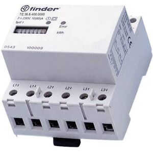 Finder 7E.56.8.400.0010 Digital Triphasic Energy Meter - MID Approved Finder 7E.56.8.400.0010 Digital Triphasic Energy Meter - MID Approved