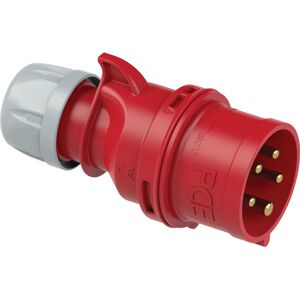 PCE Model 025-6ttx Male CEE Connector - IP44, 32A, 5 Poles PCE Model 025-6ttx Male CEE Connector - IP44, 32A, 5 Poles