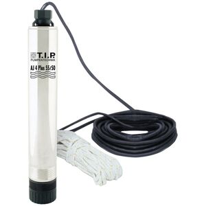 T.I.P. 30104 AJ 4 Plus Deep Well Pump 3300 l/h Stainless 50m Depth T.I.P. 30104 AJ 4 Plus Deep Well Pump 3300 l/h Stainless 50m Depth