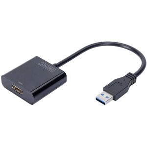 Digitus DA-70841 USB graphics adapter - Black Digitus DA-70841 USB graphics adapter - Black