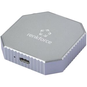 Renkforce RF-6694572 RF-M2E-200 M.2 hard drive enclosure USB C silver Renkforce RF-6694572 RF-M2E-200 M.2 hard drive enclosure USB C silver