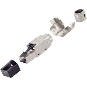 BKL Electronic RJ-45 Connector - 4-Way, Toolless, Right Angle, Cat. 8.1 - Network Connector BKL Electronic RJ-45 Connector - 4-Way, Toolless, Right Angle, Cat. 8.1 - Network Connector