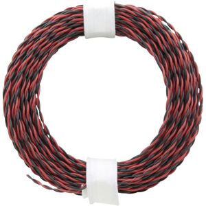 Donau Elektronik 210-10 Red/Black Flexible Flat Cable - Electrical Cable Donau Elektronik 210-10 Red/Black Flexible Flat Cable - Electrical Cable