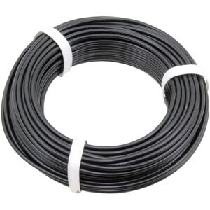 Donau 2501 Test Lead 25m Black 1pc Flexible Durable Quality Donau 2501 Test Lead 25m Black 1pc Flexible Durable Quality