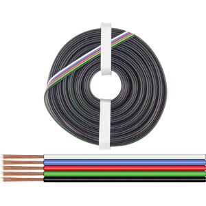 Donau 519-010 Strand 5x0.25mm² Multi-Colour 10m Wire Donau 519-010 Strand 5x0.25mm² Multi-Colour 10m Wire