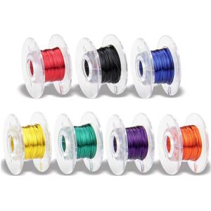 Donau Copper Wire Set - 0.10mm, Multicolor, 70m - Copper Wire Set Donau Copper Wire Set - 0.10mm, Multicolor, 70m - Copper Wire Set