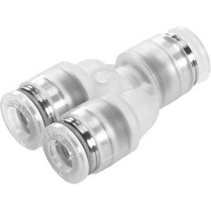 FESTO 133122 Y-piece Pipe Diameter 10 mm for efficient piping FESTO 133122 Y-piece Pipe Diameter 10 mm for efficient piping