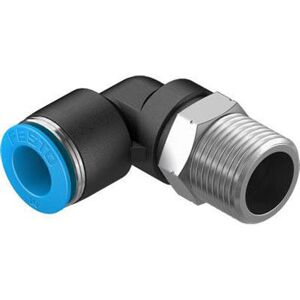 FESTO 153052 L-piece 10mm Pipe R3/8 thread reliable single unit FESTO 153052 L-piece 10mm Pipe R3/8 thread reliable single unit