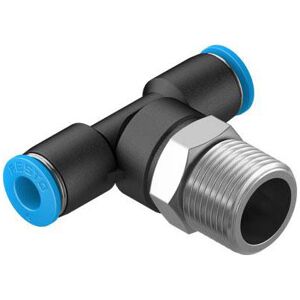 FESTO 190670 T-piece 6 mm Pipe Diameter R3/8 thread size FESTO 190670 T-piece 6 mm Pipe Diameter R3/8 thread size