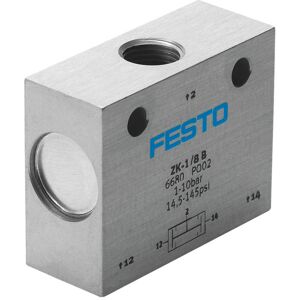 FESTO 6680 ZK-1/8-B AND gate pneumatic compact reliable 1pc FESTO 6680 ZK-1/8-B AND gate pneumatic compact reliable 1pc