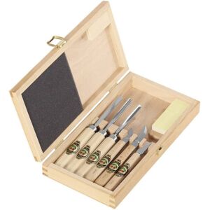 Kirschen 3437000 Groove Cutting Set 7-Piece Wooden Box Precision Tools Kirschen 3437000 Groove Cutting Set 7-Piece Wooden Box Precision Tools