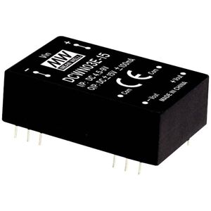 Mean Well DCWN03A-15 DCWN03 series DC/DC converter 3W 2 outputs 100mA Mean Well DCWN03A-15 DCWN03 series DC/DC converter 3W 2 outputs 100mA