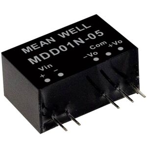 Mean Well MDD01M-12 MDD01 DC/DC converter 42mA 1W 2 outputs 1pc Mean Well MDD01M-12 MDD01 DC/DC converter 42mA 1W 2 outputs 1pc
