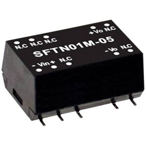 Mean Well SFTN01N-12 dc/dc converter 1W 84mA 1 output -40 to +90°C Mean Well SFTN01N-12 dc/dc converter 1W 84mA 1 output -40 to +90°C