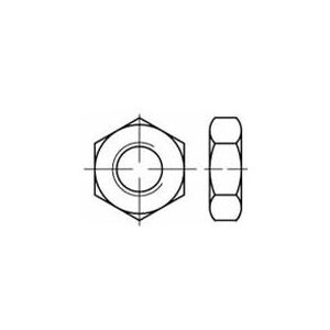 TOOLCRAFT TO-5371833 Hex Nut - Stainless Steel A4 TOOLCRAFT TO-5371833 Hex Nut - Stainless Steel A4