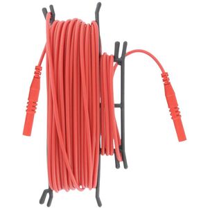 Metrel 20993451 Test Lead 5 m Red 4 mm Banana Plugs Both Ends Metrel 20993451 Test Lead 5 m Red 4 mm Banana Plugs Both Ends