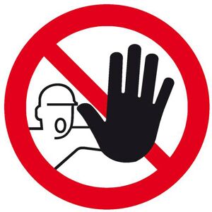 SafetyMarking 21.0833 Prohibition Sign Diameter200mm Self-Adhesive... SafetyMarking 21.0833 Prohibition Sign Diameter200mm Self-Adhesive...