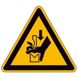 SafetyMarking 30.A8250 Caution Sign Crush Injury ISO 7010 50mm 10p... SafetyMarking 30.A8250 Caution Sign Crush Injury ISO 7010 50mm 10p...
