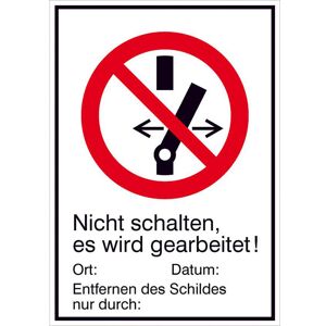 SafetyMarking 43.A6240 Prohibition Sign Plastic 131x185mm ISO 7010 SafetyMarking 43.A6240 Prohibition Sign Plastic 131x185mm ISO 7010