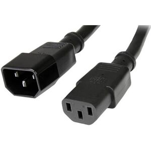StarTech.com StarTech PXT1001M 1m Standard Computer Power Cable Extension - C14... StarTech.com StarTech PXT1001M 1m Standard Computer Power Cable Extension - C14...