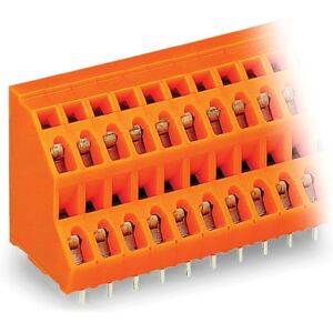 WAGO 736-304 2x4 Pole 5mm 21A 45° Double Deck PCB Terminal Block O... WAGO 736-304 2x4 Pole 5mm 21A 45° Double Deck PCB Terminal Block O...