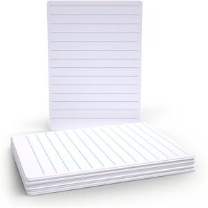 Show-me WBL10 Basics Pack 10 lined drywipe boards Show-me WBL10 Basics Pack 10 lined drywipe boards