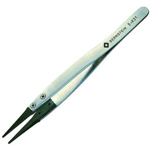 Bernstein 5-431 "Carbofib" Tips Tweezers 125mm Rounded Tips 1.5mm ... Bernstein 5-431 "Carbofib" Tips Tweezers 125mm Rounded Tips 1.5mm ...