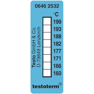 Testo 0646 2532 Testoterm Measuring Strips +161 to +204 Deg Testo 0646 2532 Testoterm Measuring Strips +161 to +204 Deg