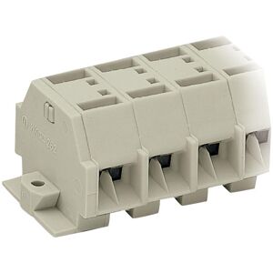 WAGO 262-235 5-way 4 Conductor Fixing Flanges Terminal Strip Grey ... WAGO 262-235 5-way 4 Conductor Fixing Flanges Terminal Strip Grey ...