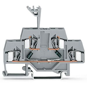 WAGO 281-636/281-487 6mm Double Deck 2 Diode 250V Trm. Block Grey ... WAGO 281-636/281-487 6mm Double Deck 2 Diode 250V Trm. Block Grey ...