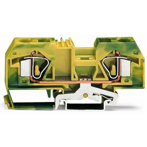 WAGO 283-908 12mm 2-conductor Shield Terminal Block White AWG 24-6 WAGO 283-908 12mm 2-conductor Shield Terminal Block White AWG 24-6