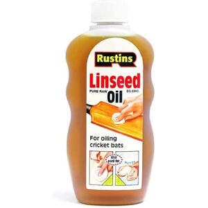 Rustins LINS500 Linseed Oil Raw 500ml Rustins LINS500 Linseed Oil Raw 500ml