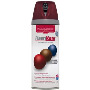 PlastiKote 440.0022105.076 Colour Twist & Spray Satin Wine Red RAL... PlastiKote 440.0022105.076 Colour Twist & Spray Satin Wine Red RAL...