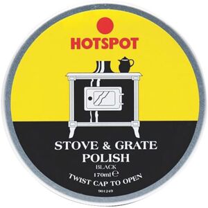 Hotspot HS201100 Black Stove & Grate Polish Tin 170g Hotspot HS201100 Black Stove & Grate Polish Tin 170g