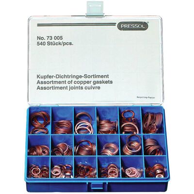 Pressol 73005 Copper Sealant Kit - Sortment Set for Mechanical Fittings Pressol 73005 Copper Sealant Kit - Sortment Set for Mechanical Fittings