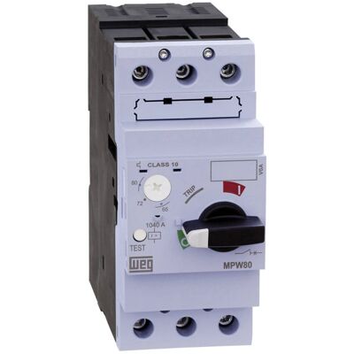 WEG 12428086 Motor Protection Switch - Adjustable 0.4A - IP20 WEG 12428086 Motor Protection Switch - Adjustable 0.4A - IP20